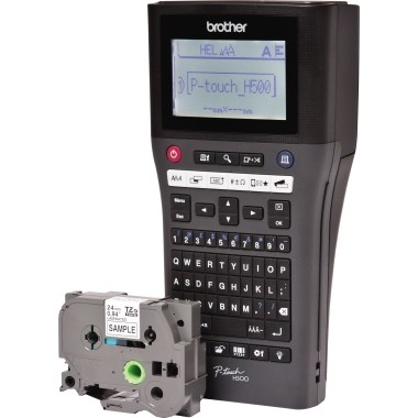 P-Touch Beschriftungsgerät H500 Verwendung für Bandbreite: 3,5, 6, 9, 12,18, 24 mm