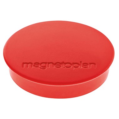 Magnete 30mm Ø Discofix Standard rot max. Tragfähigkeit: 0,7 kg,10 St./Pack