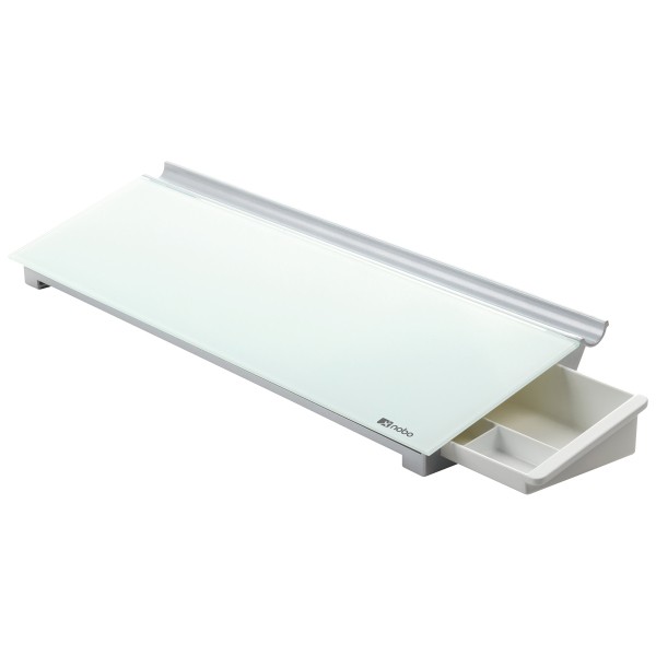 Memoboard Nobo für den Schreibtisch weiß Format: 460 x 60 x 150 mm