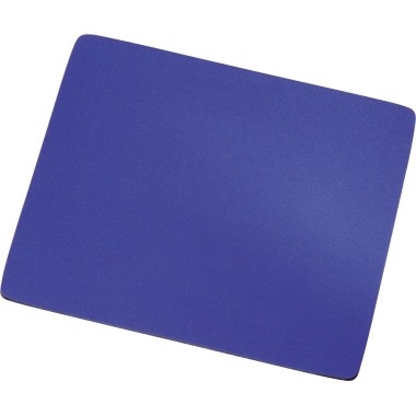 Mauspad Hama rechteckig Jersey blau Maße: 22,3 x 0,3 x 18,3 cm (BxHxT),rutschfest