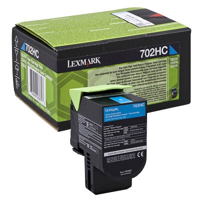 Lexmark Toner 70C2HC0 cyan Druckseiten ca. 3.000 Seiten