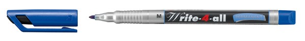 Permanentmarker Write-4-all &quot;M&quot; 1mm blau