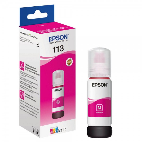 Epson Tintenpatrone 113/T06B3 magenta Inhalt 70 ml, Druckseiten ca. 6000 Seiten