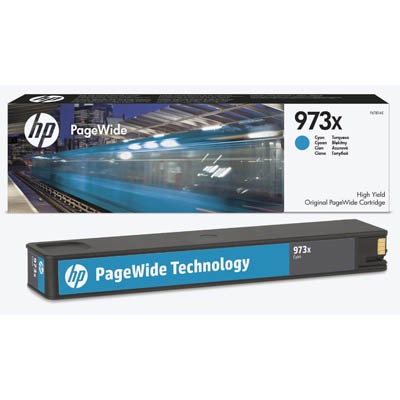 HP Tintenpatrone 973X cyan Inhalt 85,5ml max. 7000 Druckseiten