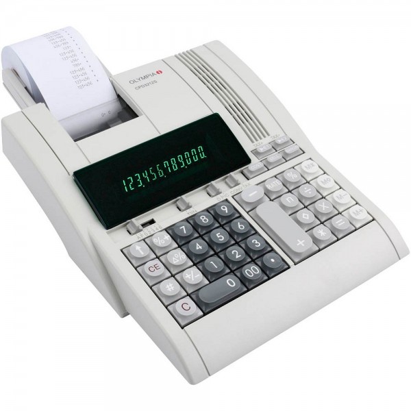 Tischrechner Olympia CPD 3212 S weiß Maße: 214 x 70 x 254 mm (B x H x T)