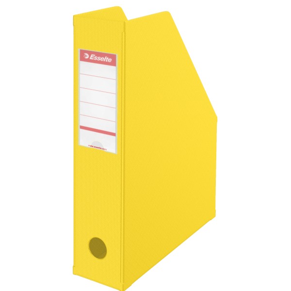 Stehsammler VIVIDA A4 PVC gelb mit Sichttasche