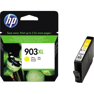 HP Tintenpatrone 903XL gelb Druckseiten: ca. 825 Seiten, Inhalt: 9,5 ml
