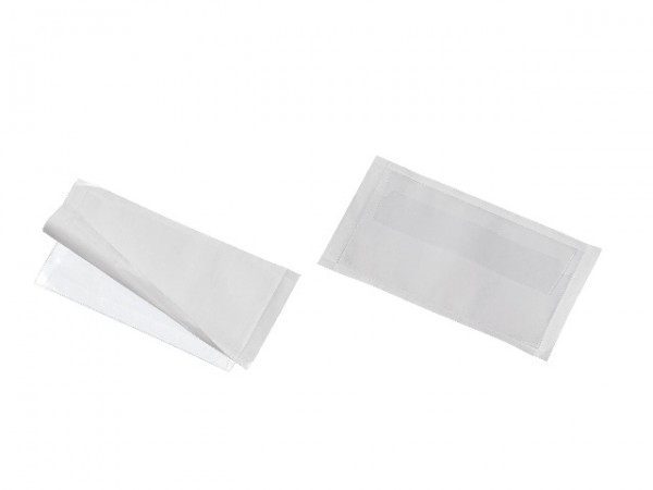 Pocketfix 106x65mm Durable transparent seitlich offen , 10 St./Pack