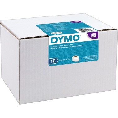 Etikett 54x101mm DYMO® Versandetikett Original 220 Etik./Rl./12 Rollen , permanent ,weiß