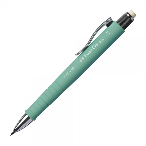 Druckbleistift POLY MATIC 0,7mm mintgrün Faber Castell