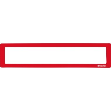 Magnetrahmen Ultradex 31,2 x 6 cm (B x H) rot 5 Stück/Pack