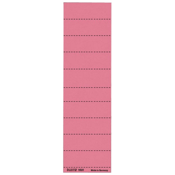 Hängemappen Beschriftungsschild 60x21 mm rot 100 St./Pack