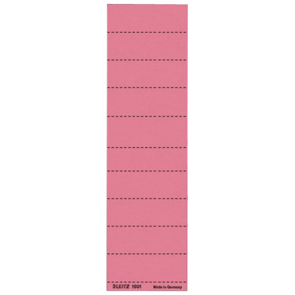 Hängemappen Beschriftungsschild 60x21 mm rot 100 St./Pack