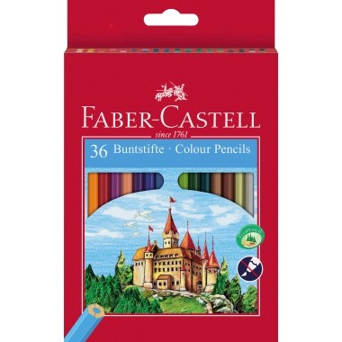 Farbstifte Faber Castell Castle 36 36 St./Pack Stärke der Mine: 3,6 mm