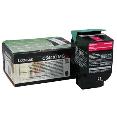 Lexmark Toner C544X1MG magenta Druckseiten: ca. 4.000 Seiten