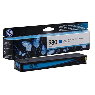 HP Tintenpatrone 980 cyan Druckleistung ca.: 6.600 Seiten