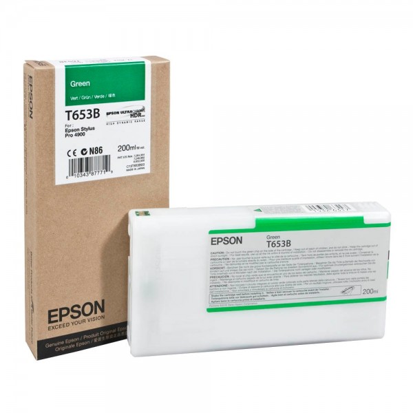 Epson Tintenpatrone T653B grün Füllmenge (ca.): 200,0 ml