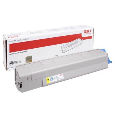 OKI Toner 44643001 gelb Druckleistung ca. 7.300 Seiten