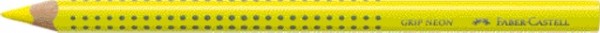 Textmarker Jumbo GRIP Holz neon gelb Stärke der Mine: 5,3 mm,dreikant