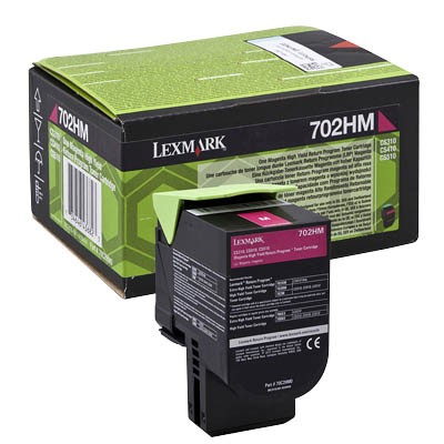 Lexmark Toner 70C2HM0 magenta Druckseiten ca. 3.000 Seiten