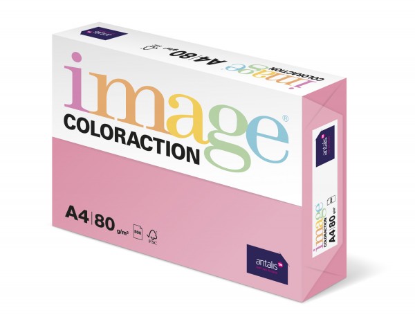Kopierpap. A4 160g/m² rosa Coral 250 Bl./Pack Coloraction