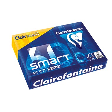 Kopierpap. A4 60g/m² Clairefontaine hochweiß Smart Print Clairmail , 500 Bl./Pack