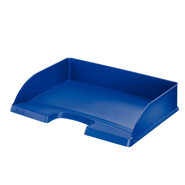 Ablagekorb A4 quer Leitz Standard Plus blau Format: 363 x 273 x 70 mm