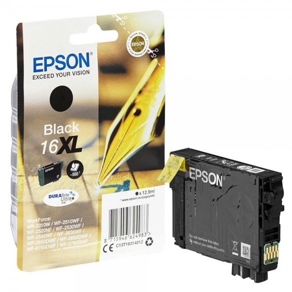 Epson Tintenpatrone 16XL schwarz Inhalt 12,9ml