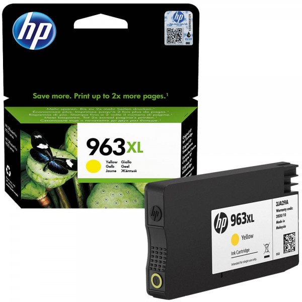 HP Tintenpatrone 963XL gelb Druckseiten: ca. 1.600 Seiten