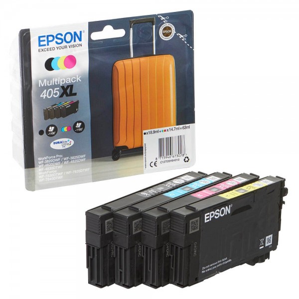 Epson Tintenpatrone 405XL/T05H6 4-er Pack Druckseiten ca.4x 1.100