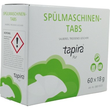 Spülmaschinentabs Tapira 08810020 60 x 18 g/Pack