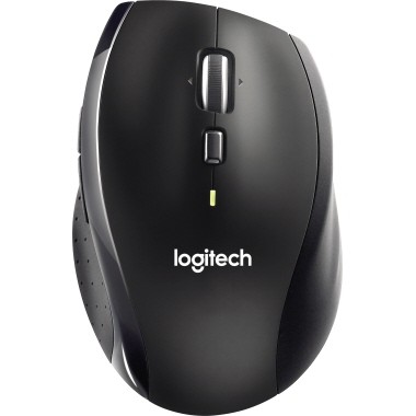 Maus Logitech M705 Lasermaus ergonomisch Rechtshänder, schwarz