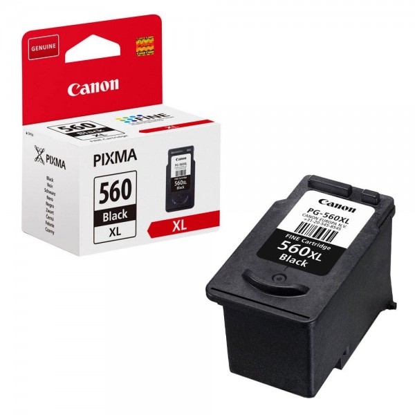 Canon Tintenpatrone PG560XL schwarz Druckkopf , Druckleistung ca.400 Seiten