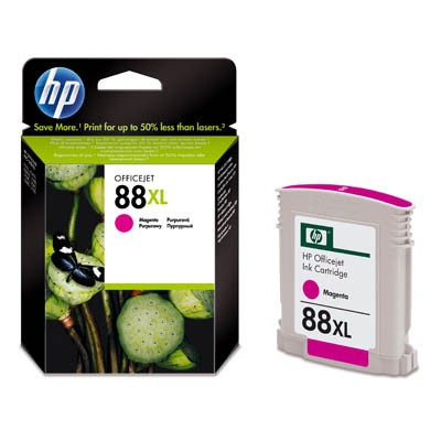 HP Tintenpatrone 88XL magenta Druckseiten: ca. 1.980 Seiten, Inhalt: 17,1 ml