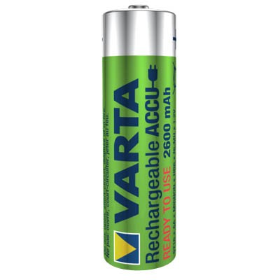 Batterie Akku Mignon AA Varta RECHARGE ACCU Power, 2600 mAh , 2 St./Pack