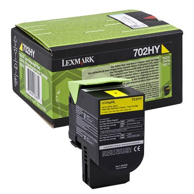 Lexmark Toner 70C2HY0 gelb Druckseiten ca. 3.000 Seiten