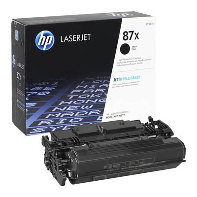 HP Toner 87X schwarz CF287X Druckleistung ca. 18000 Seiten