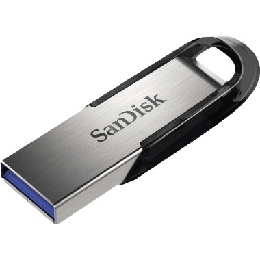 USB Stick 32GB SanDisk Cruzer Ultra Flair si/sw USB 3.0 Kompatibel mit: USB 2.0
