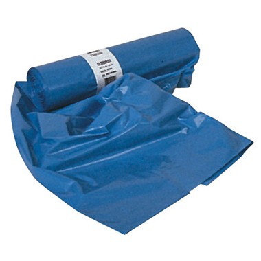 Müllsäcke 240 liter Dicke 80 µm blau 100 St./Pack Maße: 65+55 x 135 cm (B x H)