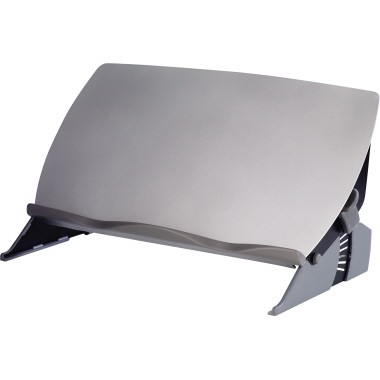 Konzepthalter Fellowes® Easy Glide™ schwarz/grau Maße: 56,2 x 11,6 x 34,2 cm (B x H x T)