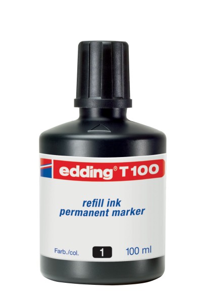 edding T 100 Nachfülltinte Inhalt: 100 ml schwarz