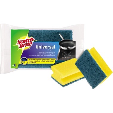 Reinigungsschwamm Scotch-Brite™ gelb/blau