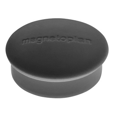 Magnete 20mm Ø Discofix Mini schwarz 10 St./Pack max. Tragfähigkeit: 0,1 kg