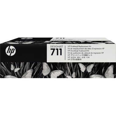 HP Druckkopf 711 Farbe: schwarz,cyan,magenta,gelb