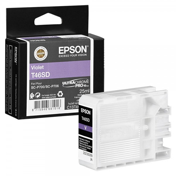Epson Tintenpatrone T46SD violett Inhalt 25ml