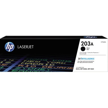 HP Toner 203A schwarz CF540A Druckseiten ca.1.400 Seiten