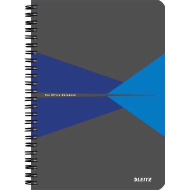 Collegeblock A5 kariert 90 g/m² Office blau 90 Blatt