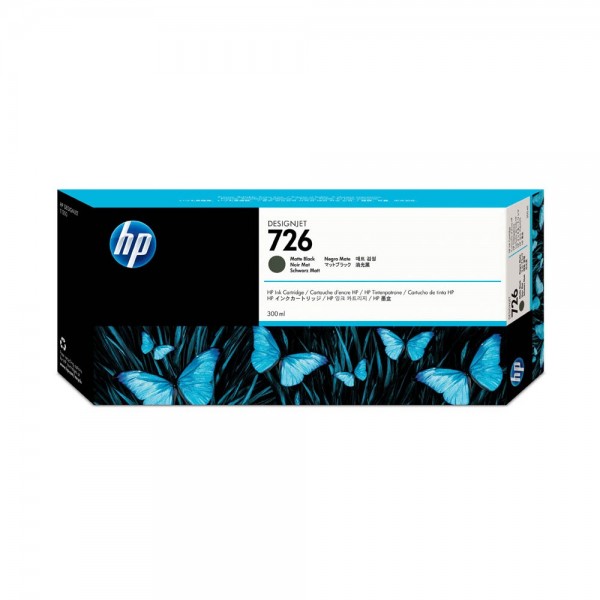 HP Tintenpatrone 726 schwarz matt Füllmenge (ca.): 300,0 ml