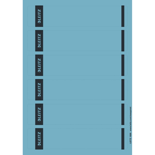 Rüschi f. 1050 schmal/kurz blau 150 St./Pack Maße: 39 x 192 mm (B x H),selbstklebend