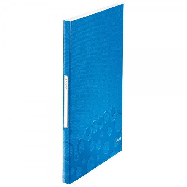 Sichtbuch A4 WOW PP 40 Hüllen blau-metallic